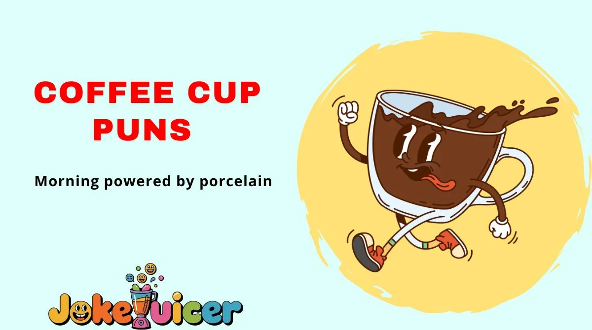 Coffee Cup Puns