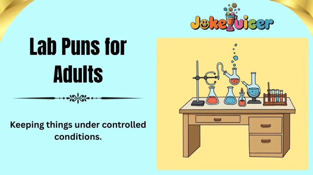 Lab Puns for Adults
