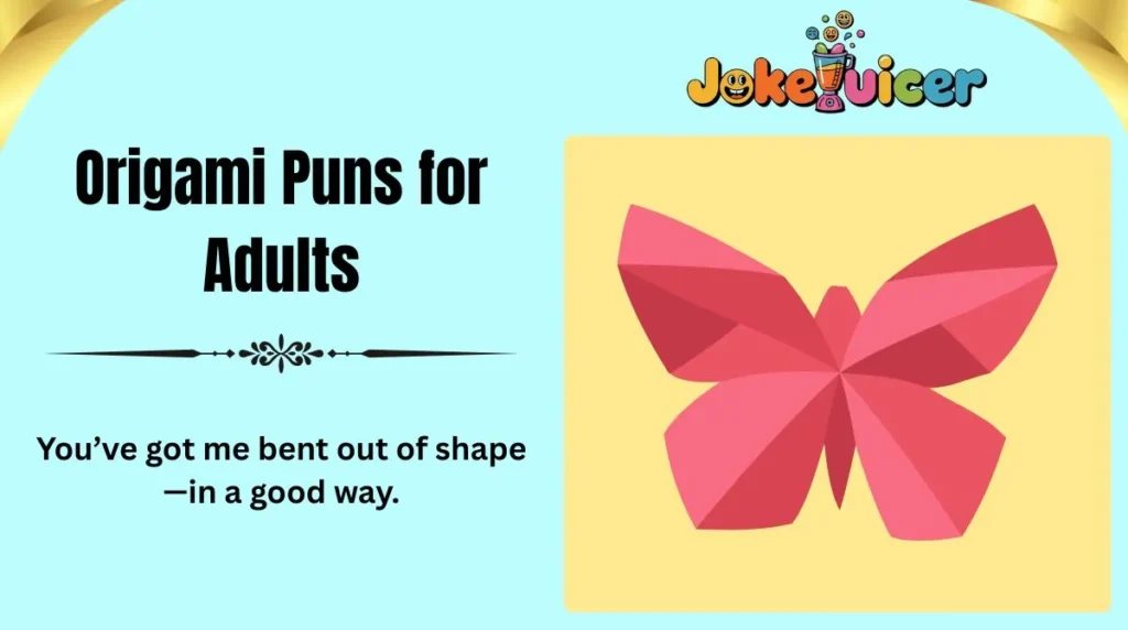 Origami Puns for Adults