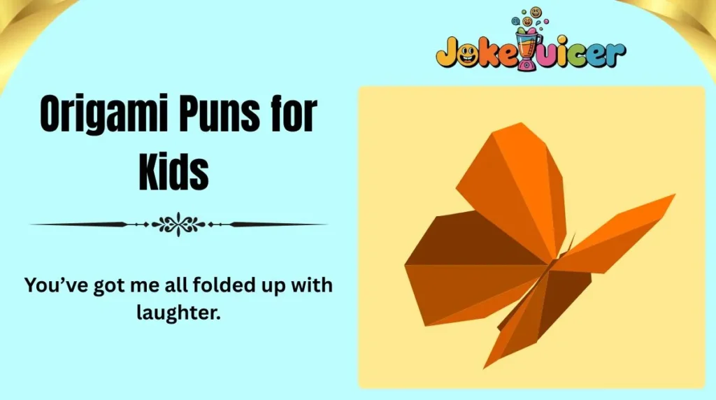 Origami Puns for Kids