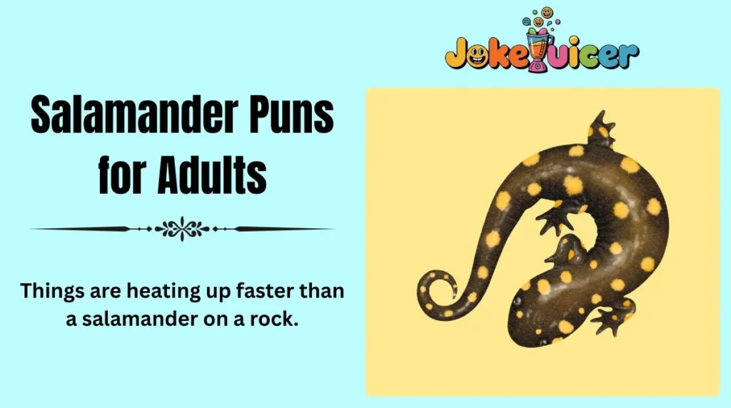 Salamander Puns for Adults