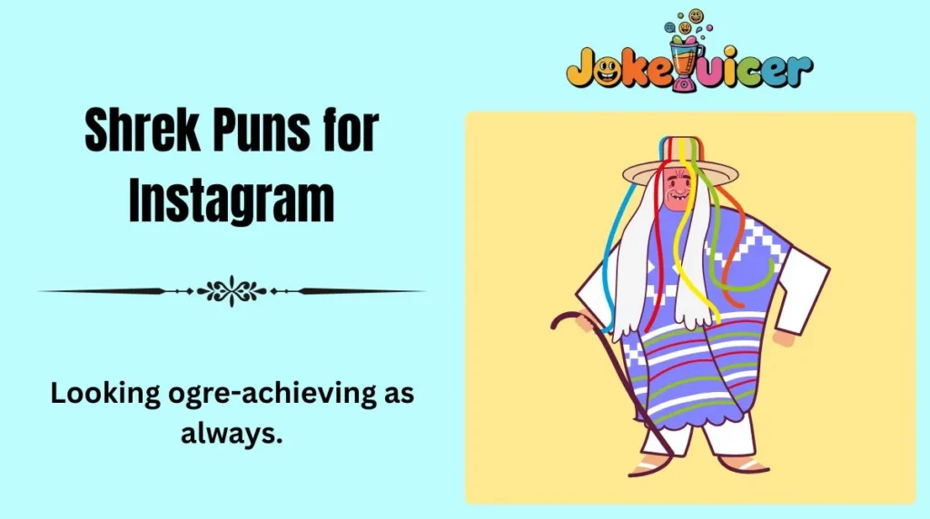 Shrek Puns for Instagram