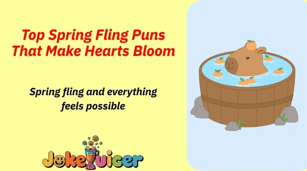 Top Spring Fling Puns That Make Hearts Bloom