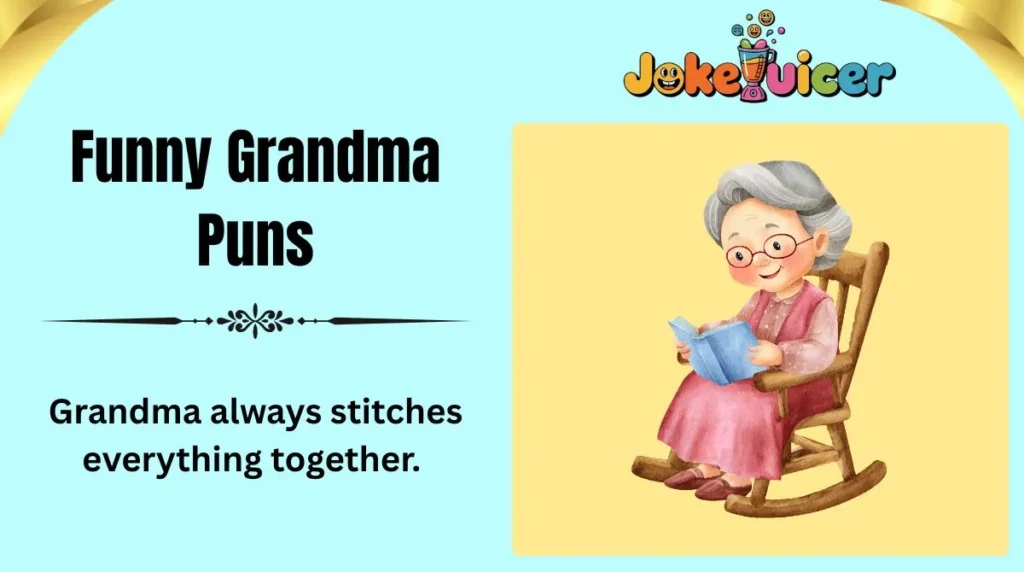 Funny Grandma Puns