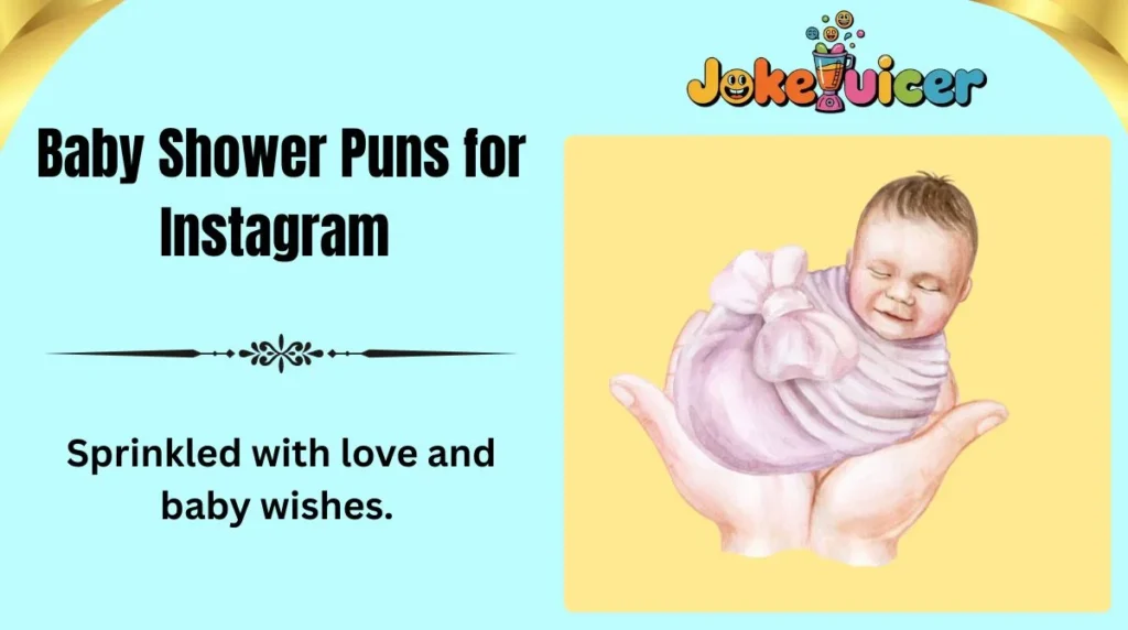 Baby Shower Puns for Instagram