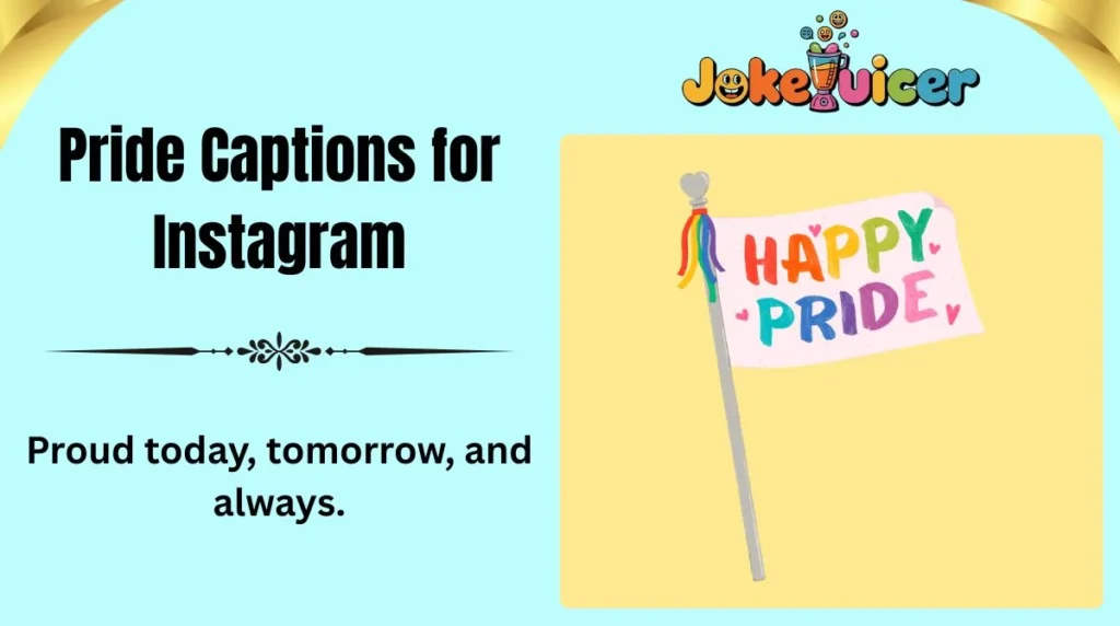 Pride Captions for Instagram