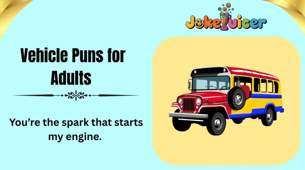 Vehicle Puns for Adults