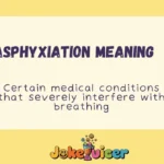 Asphyxiation Meaning