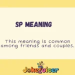 SP MEANING