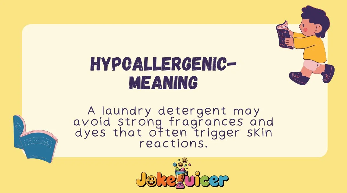 Hypoallergenic Meaning